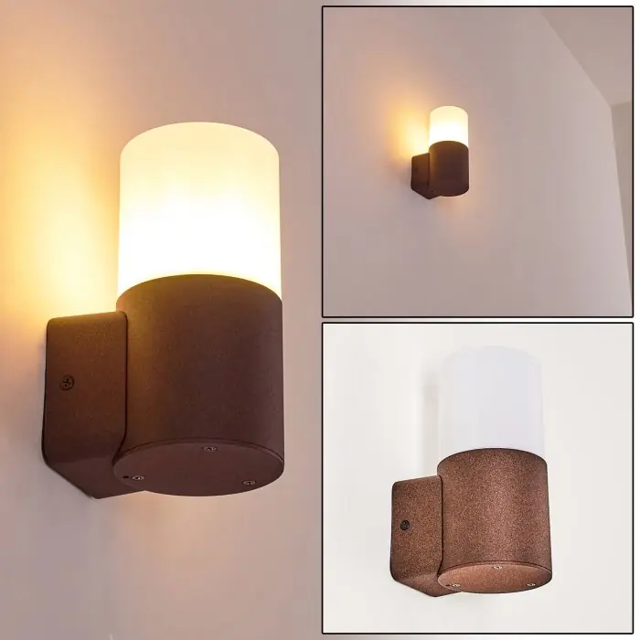 Buhrkall Buiten muurverlichting Roest, 1-licht Exclusieve Aanbieding