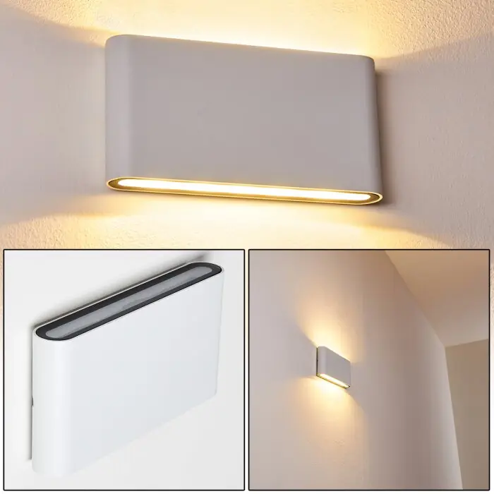 Tinglev Muurlamp LED Wit, 2-lichts Nu Kopen
