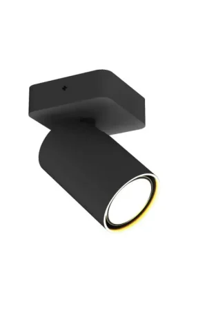 Aanbieding Mantra SAL BLACK Plafondlamp Zwart, 1-licht