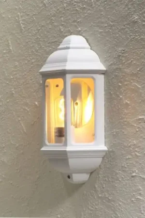 Weekendaanbieding Konstsmide Cagliari Buiten muurverlichting Wit, 1-licht
