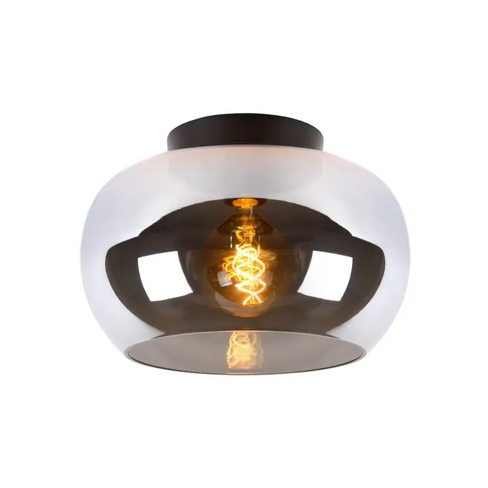 Op = Op Lucide JUDI Plafondlamp Grijs, 1-licht