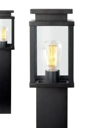 Actieprijs KS Verlichting Jersey Padverlichting Zwart, 1-licht