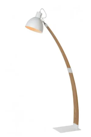 Weekendaanbieding Lucide CURF Staande lamp Wit, 1-licht