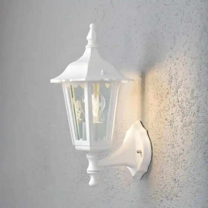 Konstsmide FIRENZE Buiten muurverlichting Wit, 1-licht Gereduceerde Prijs