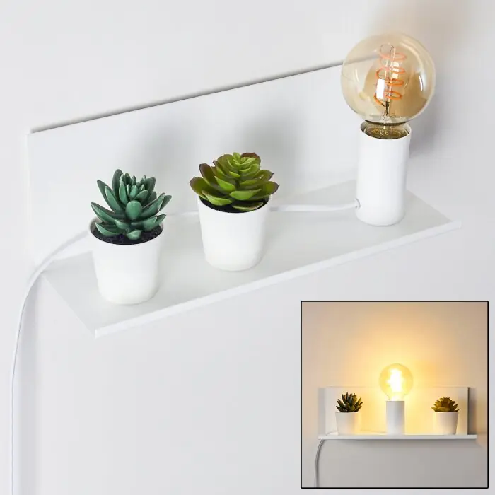 Meest Verkocht Reftele Wandlamp Wit, 1-licht