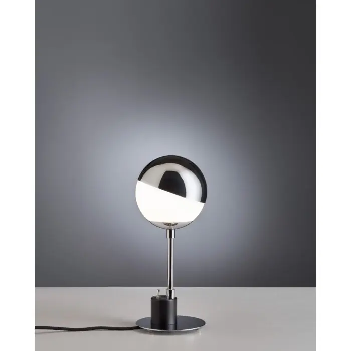 Lage Prijs Tecnolumen SF 28 Tafellamp Chroom, Zwart, 1-licht