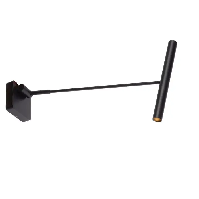 Lucide WYGO Muurlamp LED Zwart, 1-licht Uitverkoop