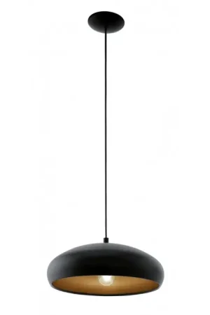 Weekendaanbieding Eglo MOGANO 1 Hanglamp Koperkleurig, Zwart, 1-licht
