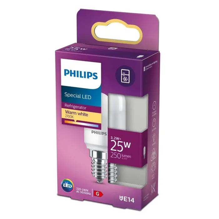 Finale Uitverkoop Philips LED E14 3,2 Watt 2700 Kelvin 250 Lumen