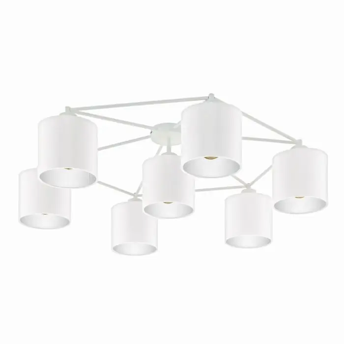 Nieuw Eglo STAITI Plafondlamp Wit, 7-lichts
