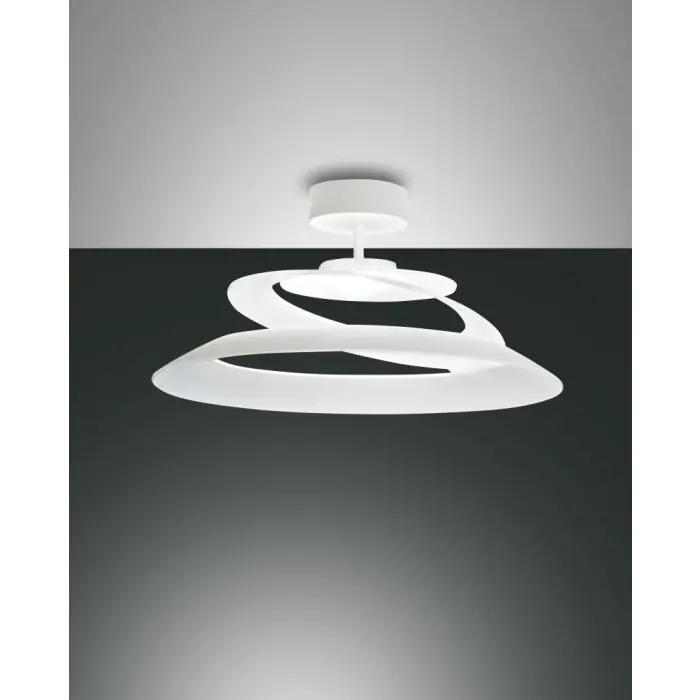 Fabas Luce Aragon Plafondlamp LED Wit, 1-licht Populair