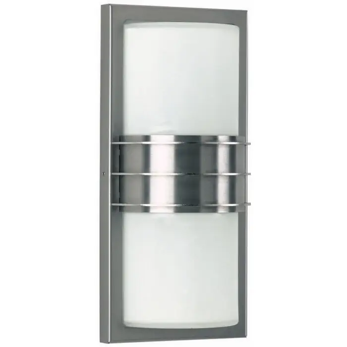 Populair Albert 6131 Buiten muurverlichting roestvrij staal, 2-lichts