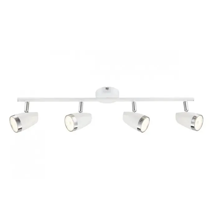 Globo MINOU Plafond spot LED Wit, 4-lichts Betaalbaar