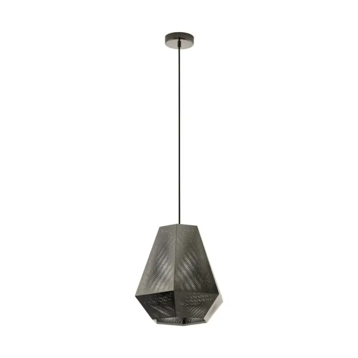Bestel Nu EGLO CHIAVICA Hanger Nikkel mat, Zwart, 1-licht