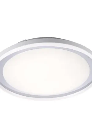 Beperkte Voorraad Paul Neuhaus LARS Plafondlamp LED Chroom, 1-licht, Afstandsbediening