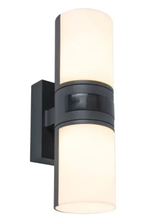 Aanbieding Lutec CYRA Buiten muurverlichting LED Antraciet, 1-licht, Bewegingsmelder