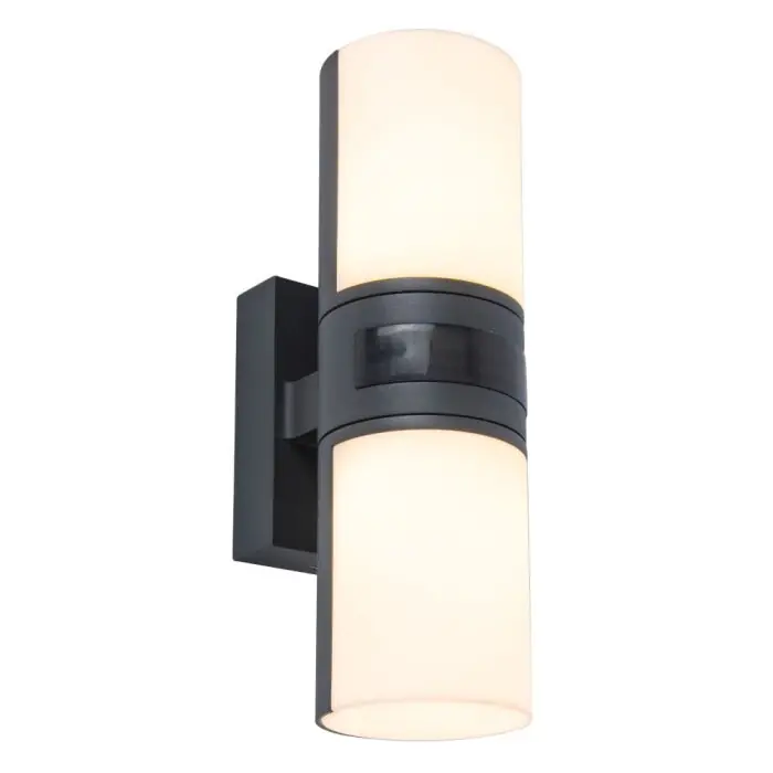 Aanbieding Lutec CYRA Buiten muurverlichting LED Antraciet, 1-licht, Bewegingsmelder