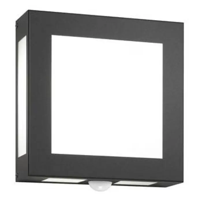 CMD AQUA LEGENDO Buiten muurverlichting Antraciet, 1-licht, Bewegingsmelder Gereduceerde Prijs