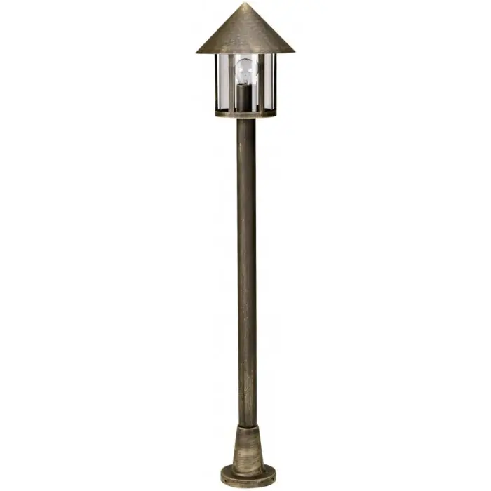 Albert 126 Padverlichting Bruin, Messing, 1-licht Premium