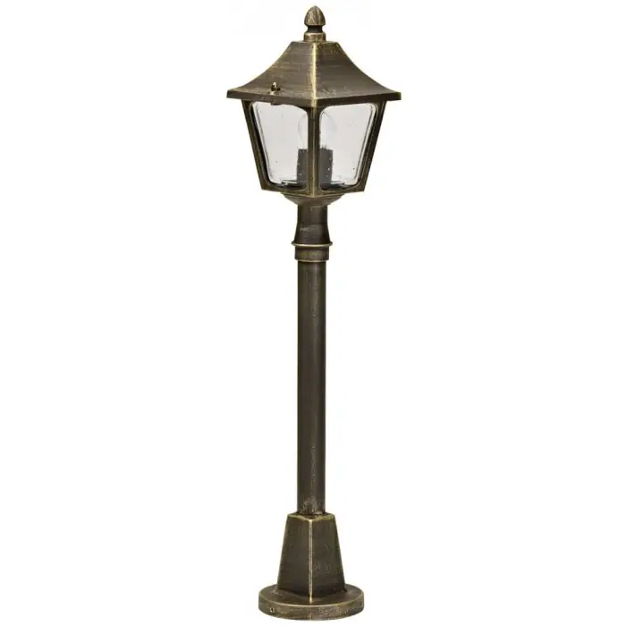 Betaalbaar Albert 128 Padverlichting Bruin, Messing, 1-licht
