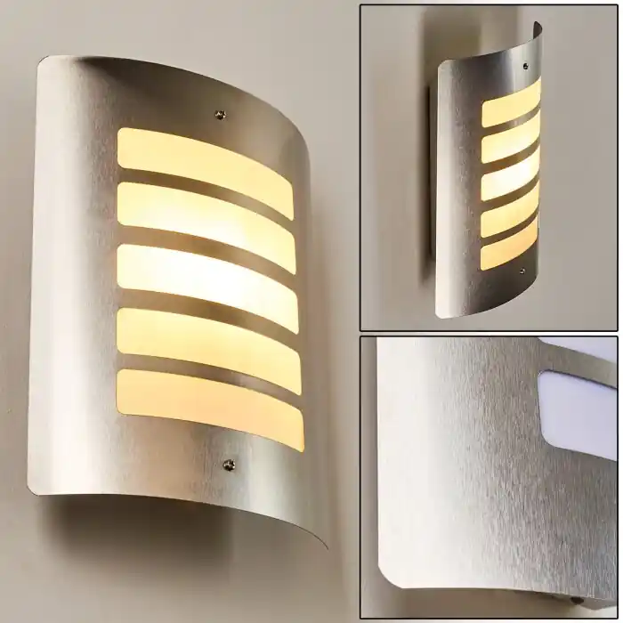 Exclusieve Aanbieding Alslev Buiten muurverlichting roestvrij staal, 1-licht