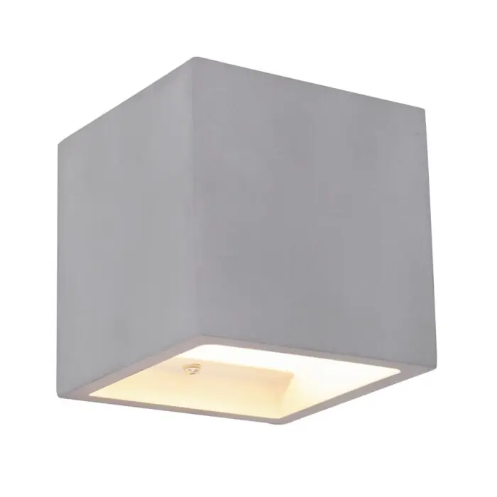 Fabrieksprijs Globo TIMO Muurlamp Grijs, 1-licht