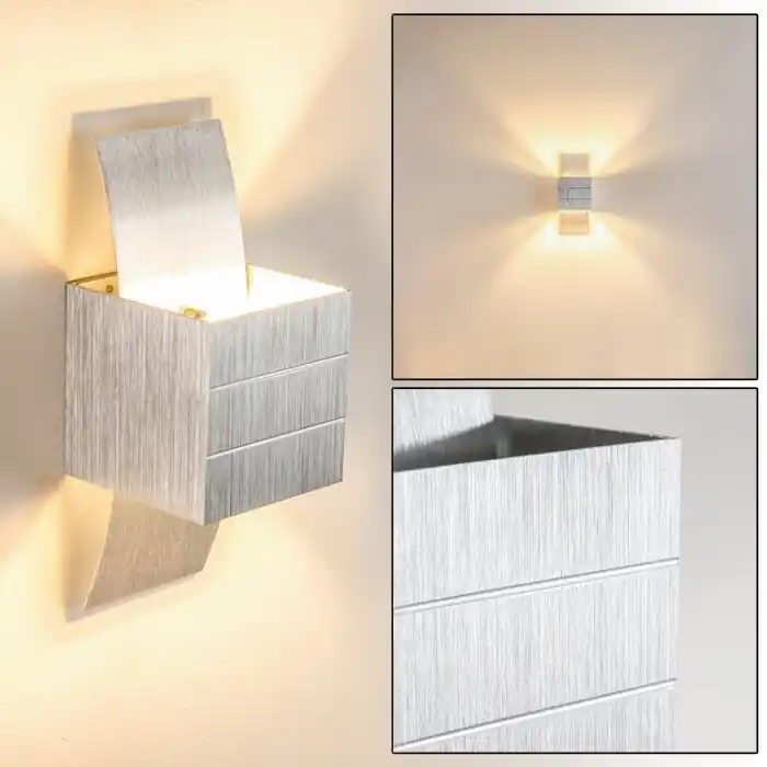 Shop Nu Baltimore Muurlamp LED Aluminium, 1-licht