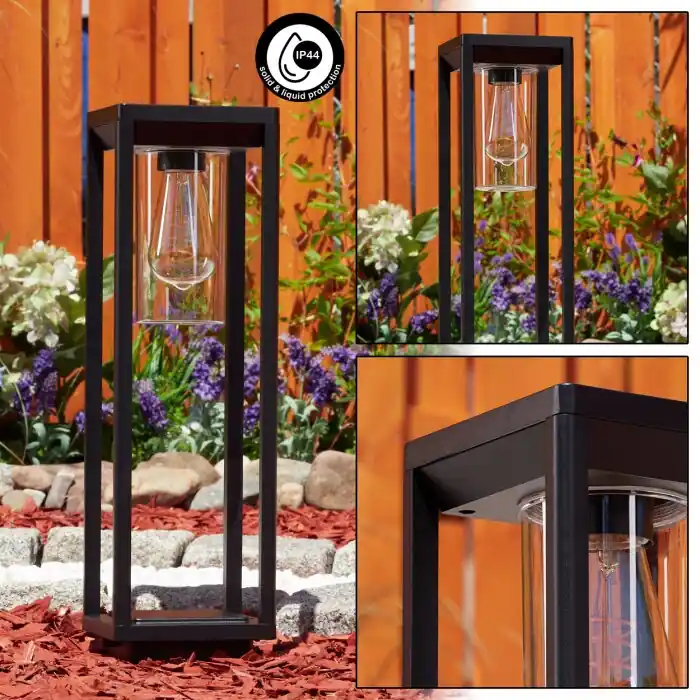 Baoshan Sokkellamp Zwart, 1-licht Speciale Aanbieding