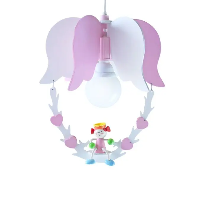 Elobra PRINZESSIN Hanglamp Roze, 1-licht Uitverkoop