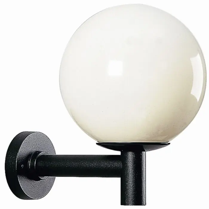 Merkproduct Albert 802 Buiten muurverlichting Zwart, 1-licht