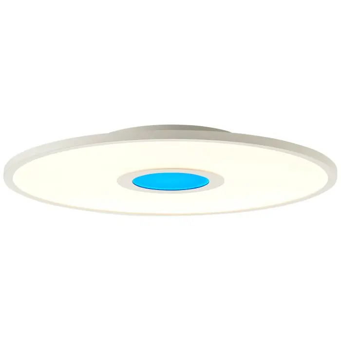 Fabrieksprijs Brilliant Odella Opbouwpaneel LED Wit, 1-licht, Afstandsbediening, Kleurwisselaar