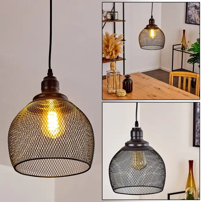 Finale Uitverkoop Moholm Hanger Zwart, 1-licht