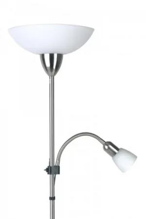 Aanbieding Brilliant Darlington Uplighter Wit, 2-lichts