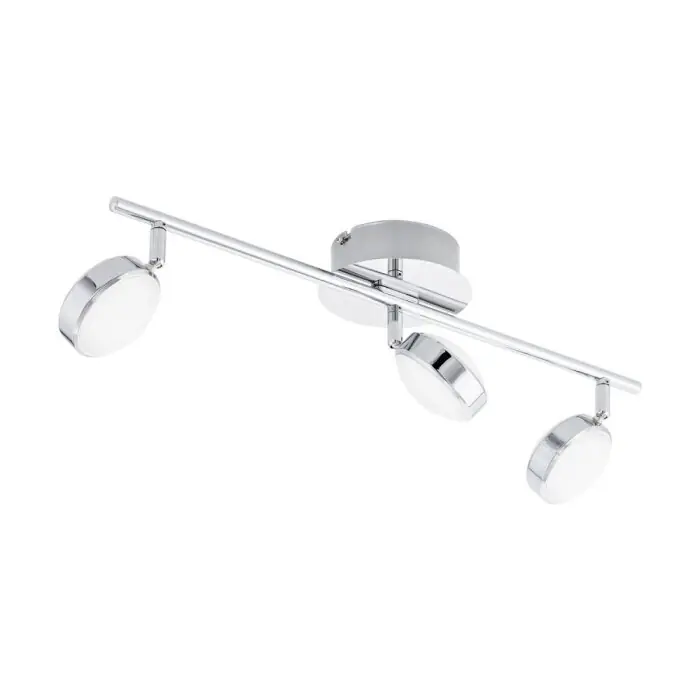 Eglo SALTO Plafond spot LED Chroom, 3-lichts Snelle Levering
