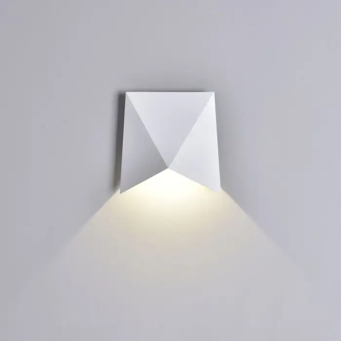 Nieuw Mantra TRIAX Buiten muurverlichting LED Wit, 1-licht