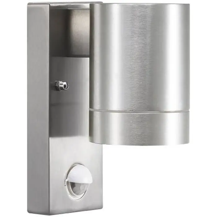 Lage Kosten Nordlux TIN Buiten muurverlichting Aluminium, 1-licht, Bewegingsmelder