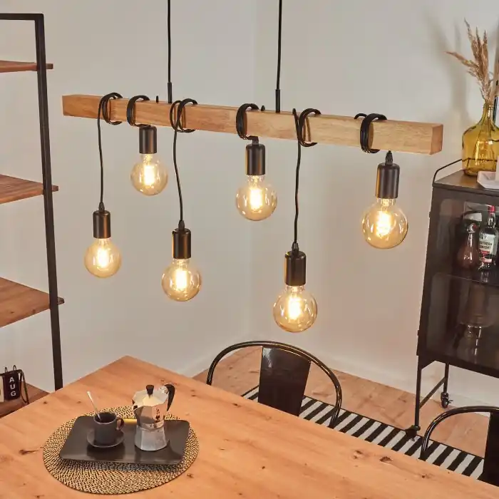 Laatste Versie Mantigan Hanglamp, 6-lichts