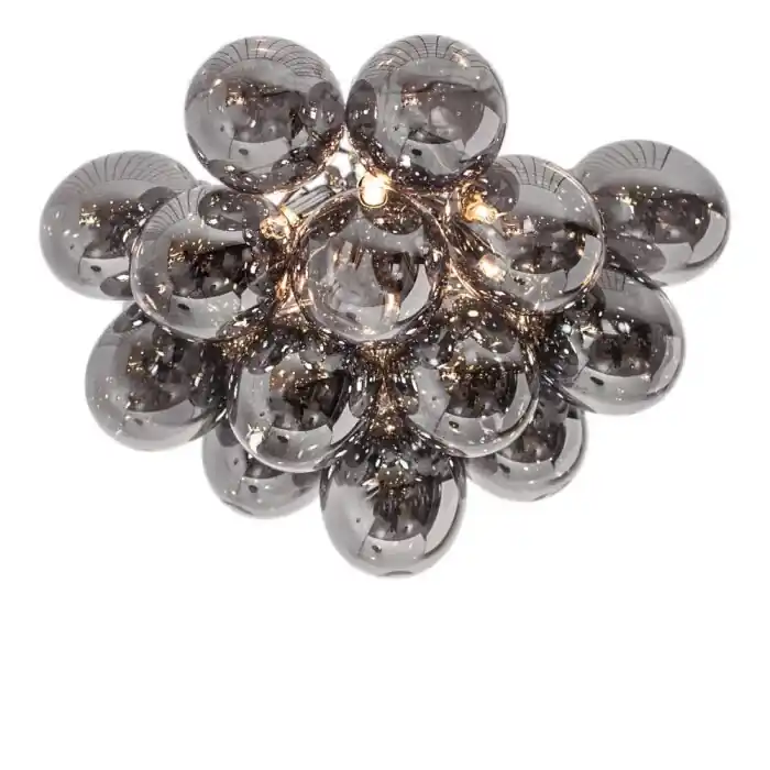 By Rydens Gross Plafondlamp Grijs, 6-lichts Populair