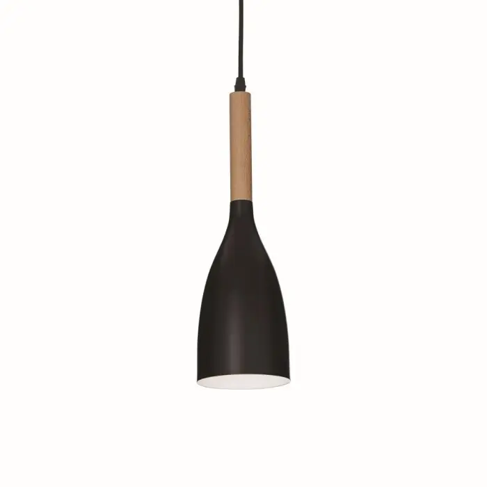 Superprijs Ideallux MANHATTAN Hanger Zwart, 1-licht