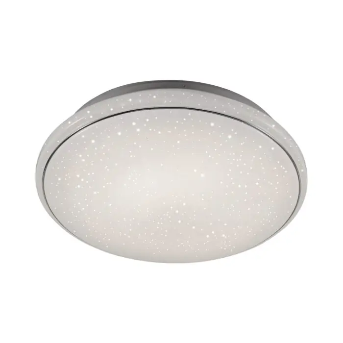 Speciale Aanbieding Leuchten Direkt Ls-JUPI Plafondlamp LED Wit, 1-licht, Afstandsbediening, Kleurwisselaar