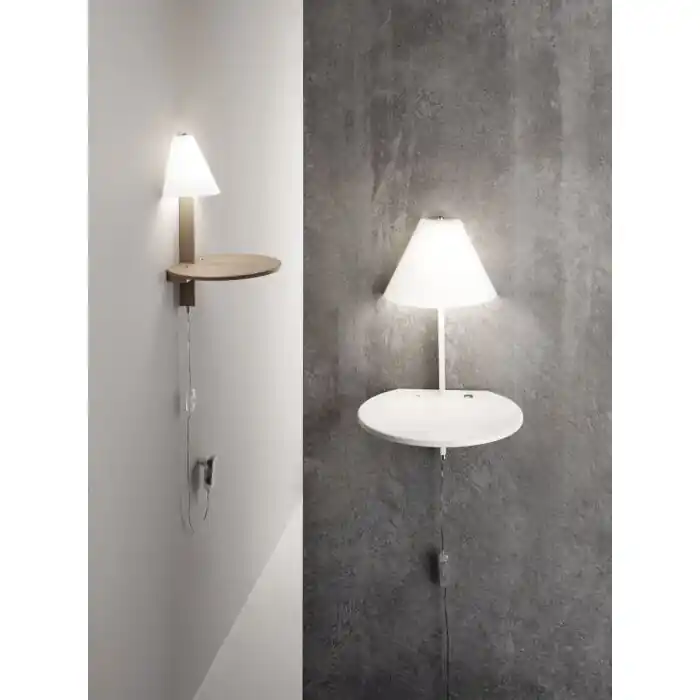 Hete Deal Fabas Luce Goodnight Muurlamp LED Wit, 1-licht