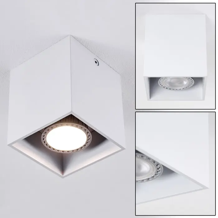 Awuna Plafondlamp Wit, 1-licht Uitverkoop