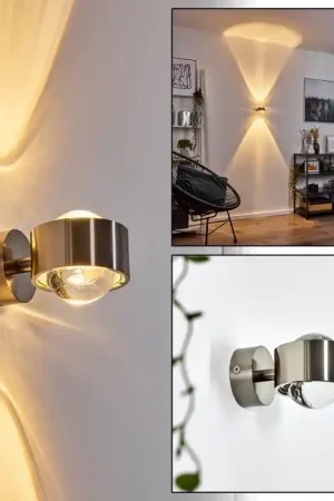 Actieprijs Sapri Muurlamp Nikkel mat, 1-licht