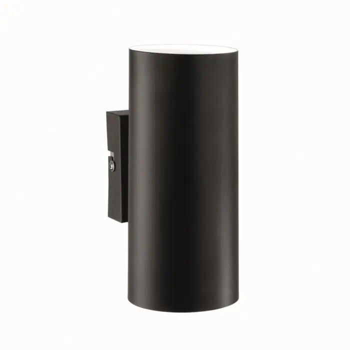 Shop Nu Ideallux HOT Muurlamp Zwart, 2-lichts