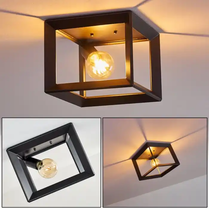 Traryd Plafondlamp Zwart, 1-licht Merkproduct