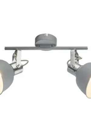 Aanbieding Globo Gerda Plafond straler Grijs, 2-lichts