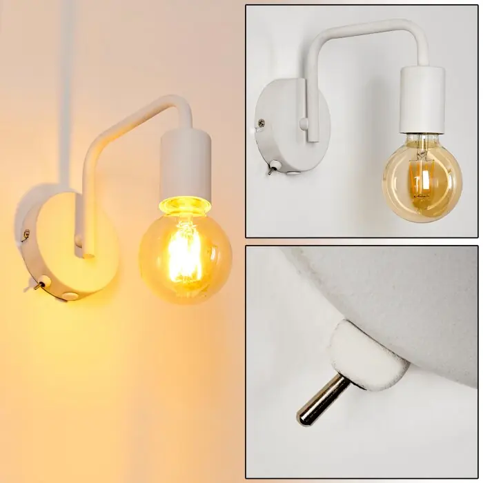 Valocolla Muurlamp Wit, 1-licht Bestseller