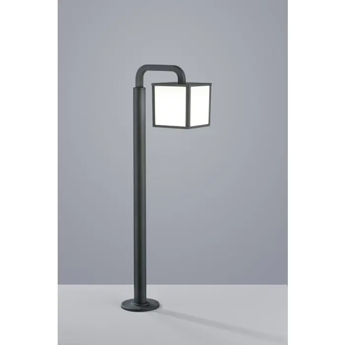 Trio CUBANGO Sokkellamp Antraciet, 1-licht Flitsaanbieding