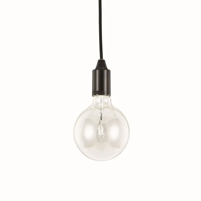 Ideallux EDISON Hanger Zwart, 1-licht Shop Nu