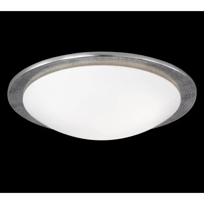 Koop Online Fischer Leuchten Shine Alu Plafondlamp Nikkel mat, 3-lichts